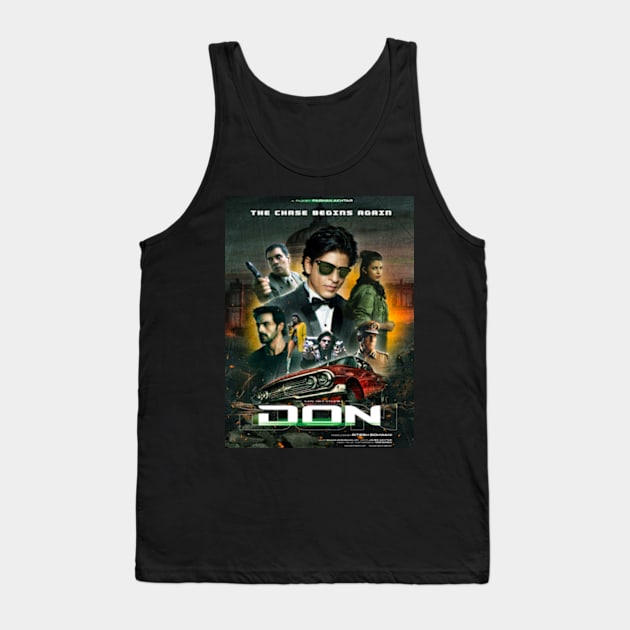 Don Movie art SRK Tank Top by SAN ART STUDIO 